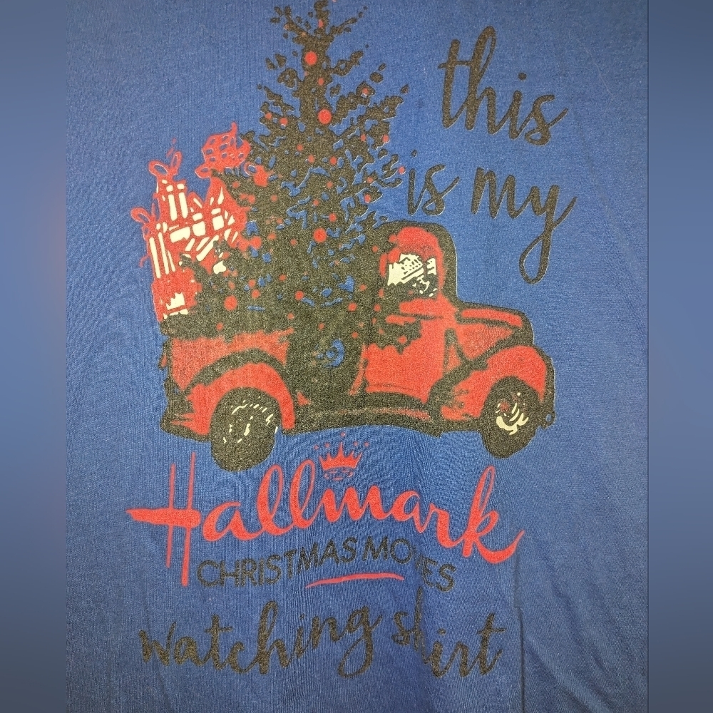 Hallmark Christmas T-shirt Size XL - Picture 3 of 4